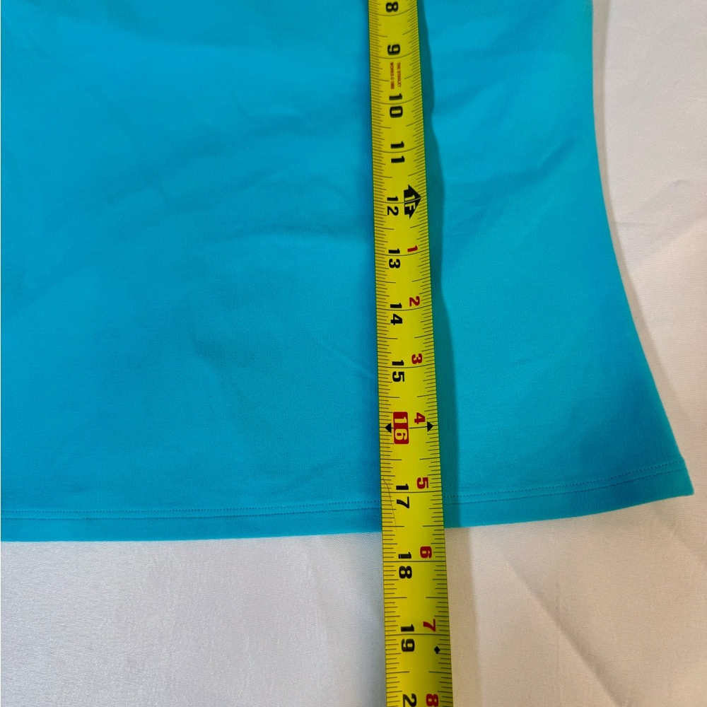 Like New- Ivivva by Lululemon Turquoise Strappy Tank – Girls Size 14 - Picture 4 of 9